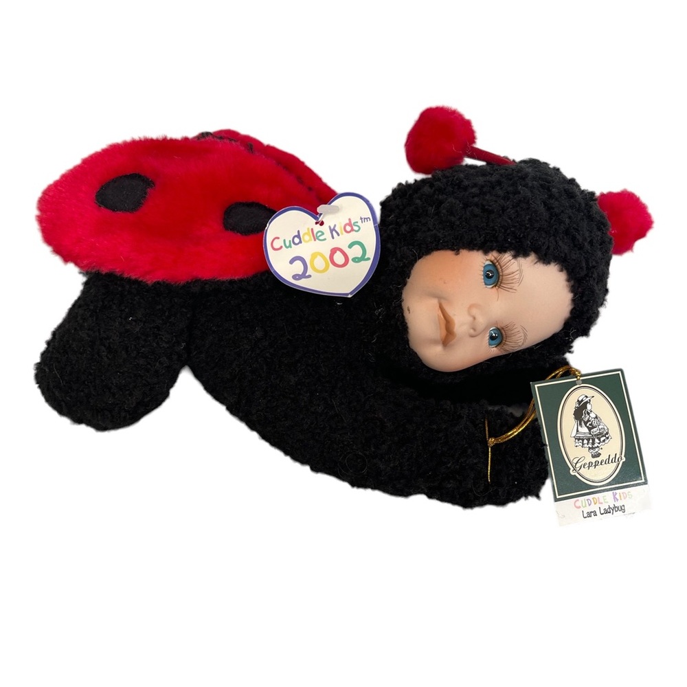 Vintage, Porcelain, Geppeddo, Cuddle Kids, Lara Ladybug-2002